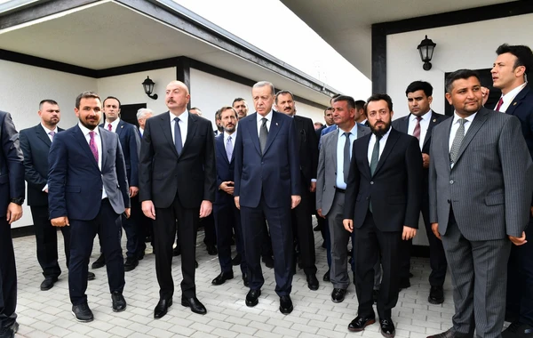 Azərbaycan və Türkiyə prezidentləri Zəngilanda “Dost Aqropark”-ın açılışında iştirak ediblər - FOTO - YENİLƏNİB