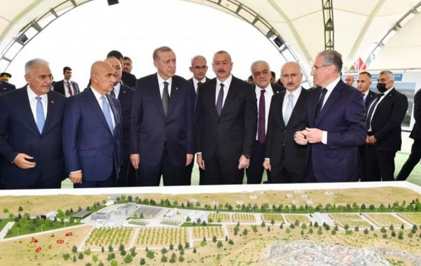 Президенты Азербайджана и Турции посадили деревья в Джебраиле - ОБНОВЛЕНО + ФОТО
