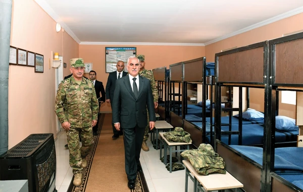 Naxçıvanın strateji yüksəkliklərində müdafiə istehkamları möhkəmləndirilib - FOTO