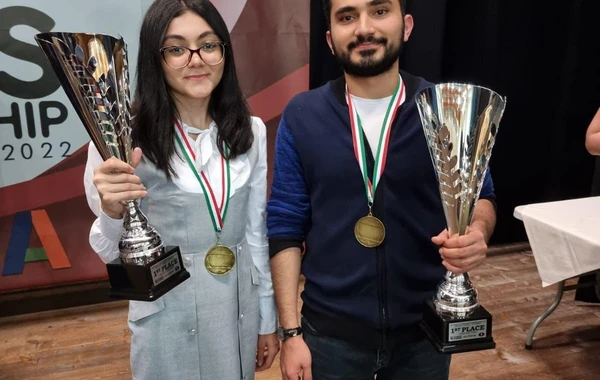 FIDE prezidenti azərbaycanlı dünya çempionlarını təbrik edib - FOTO