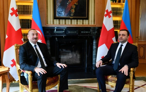 Состоялась встреча Президента Азербайджана с премьер-министром Грузии один на один - ФОТО