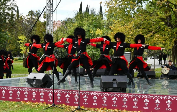 Gürcüstanın Mçxeti rayonundakı Muxrani sarayında mədəni proqram təqdim edilib - YENİLƏNİB - FOTO