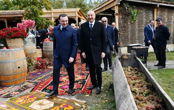 Gürcüstanın Mçxeti rayonundakı Muxrani sarayında mədəni proqram təqdim edilib - YENİLƏNİB - FOTO