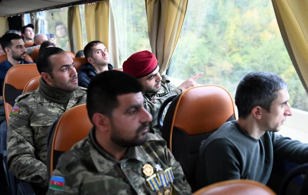 SOCAR-ın Vətən müharibəsi iştirakçısı olmuş əməkdaşları Şuşaya səfər edib - FOTO