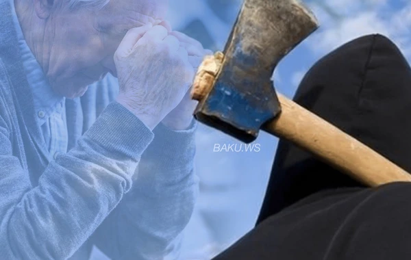 Başından baltalanan kişi xəstəxanada öldü