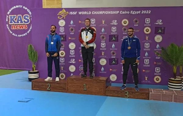 Daxili Qoşunların hərbi qulluqçusu güllə atıcılığı üzrə dünya çempionatında medal qazanıb - FOTO