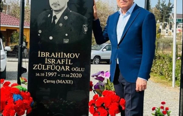 Mənsum İbrahimovun şəhid qardaşı oğlunun anım mərasimi keçirildi - FOTO