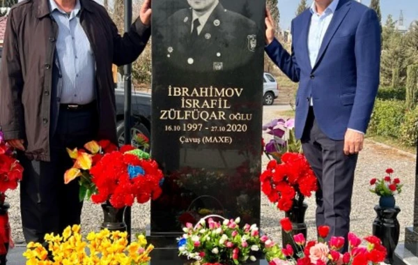 Mənsum İbrahimovun şəhid qardaşı oğlunun anım mərasimi keçirildi - FOTO