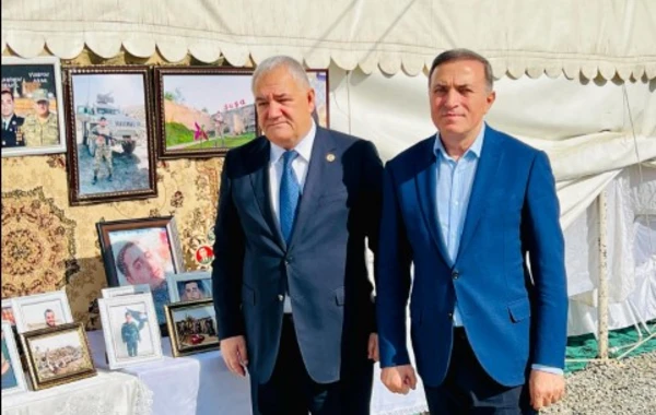 Mənsum İbrahimovun şəhid qardaşı oğlunun anım mərasimi keçirildi - FOTO