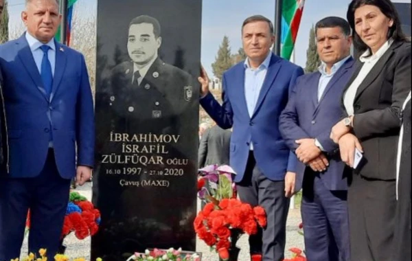 Mənsum İbrahimovun şəhid qardaşı oğlunun anım mərasimi keçirildi - FOTO