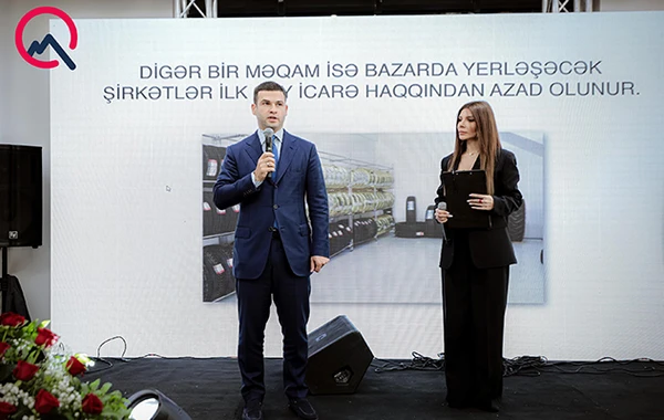 Qafqazın ən böyük tikinti materialları bazarı açıldı - FOTO