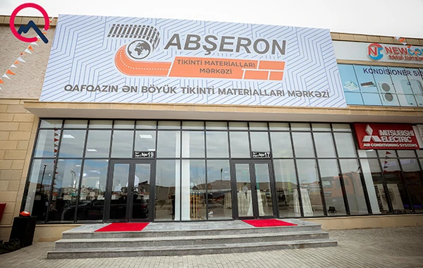 Qafqazın ən böyük tikinti materialları bazarı açıldı - FOTO