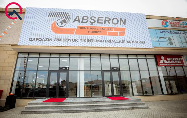 Qafqazın ən böyük tikinti materialları bazarı açıldı - FOTO