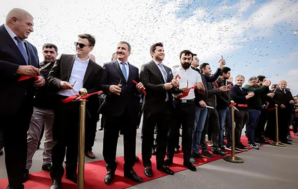 Qafqazın ən böyük tikinti materialları bazarı açıldı - FOTO