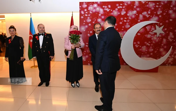 Heydər Əliyev Mərkəzində Türkiyənin yaranmasının 99-cu ildönümü qeyd olunub - FOTO