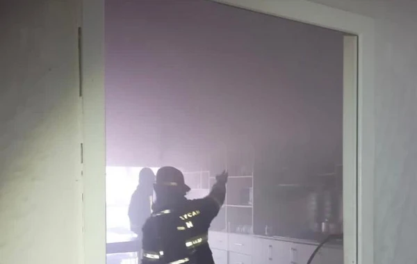 Masazırda restoranda baş verən yanğın söndürülüb - FOTO - YENİLƏNİB