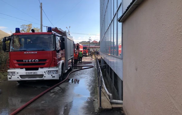 Masazırda restoranda baş verən yanğın söndürülüb - FOTO - YENİLƏNİB