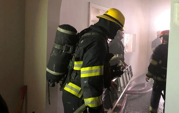 Пожар в ресторане в Масазыре потушен - ОБНОВЛЕНО + ФОТО