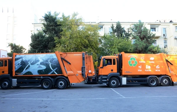 Xətai rayonunda konteyner meydançası yaradılıb - FOTO