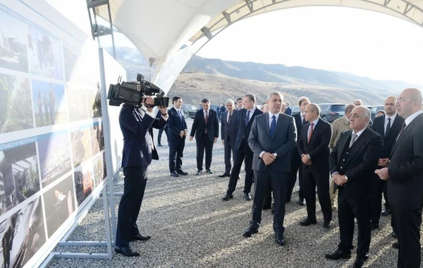 Baş nazir və Prezident Administrasiyasının rəhbəri Şərqi Zəngəzura səfər edib - FOTO