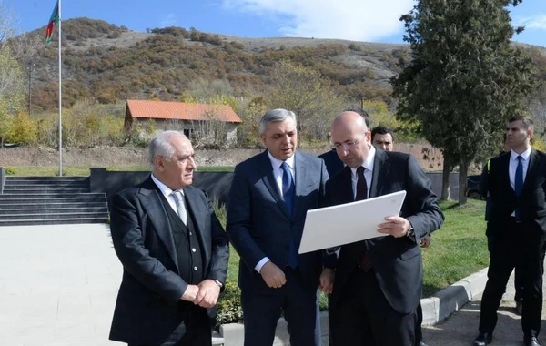 Baş nazir və Prezident Administrasiyasının rəhbəri Şərqi Zəngəzura səfər edib - FOTO