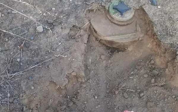 Ağdamda dörd minadan ibarət tələ-minası aşkarlanıb - FOTO
