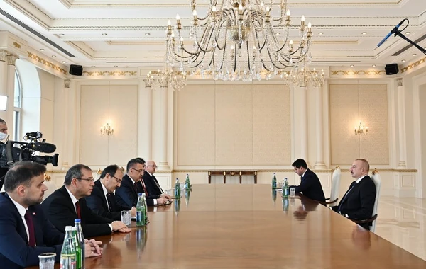 Prezident İlham Əliyev Türkiyənin vitse-prezidentini qəbul edib - FOTO - YENİLƏNİB