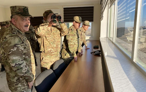 Zakir Həsənov orduya tapşırıq verib - FOTO