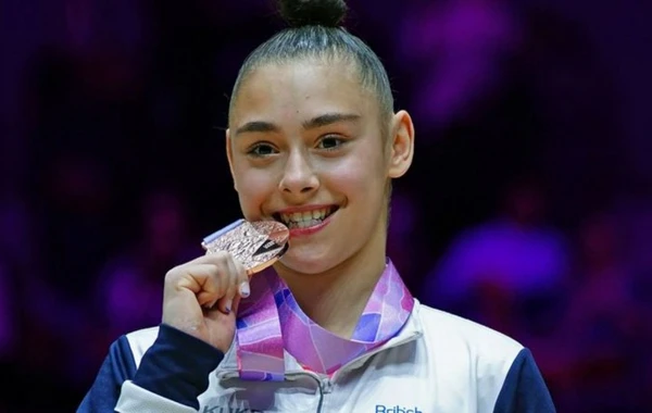 Azərbaycan əsilli gimnast dünya çempionatında tarixi nəticəyə imza atıb