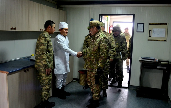 Zakir Həsənov Azərbaycan-Ermənistan sərhədində - FOTO/VİDEO
