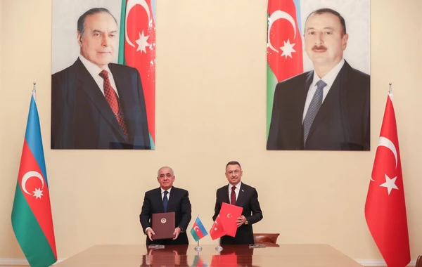 Azərbaycan-Türkiyə birgə Hökumətlərarası Komissiyanın iclası keçirilib - FOTO