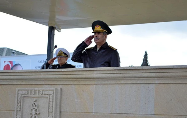 Hərbi Dəniz Qüvvələrində növbəti buraxılış mərasimi keçirilib - FOTO/VİDEO
