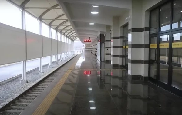 Первые кадры строящейся новой станции бакинского метро - ФОТО