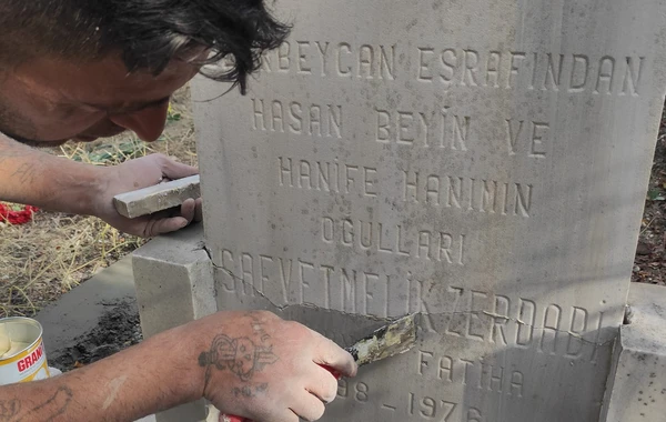 Həsən bəy Zərdabinin oğlunun məzarı tapıldı - FOTO