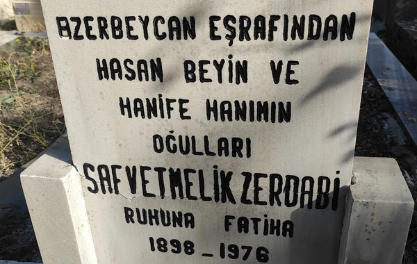 Həsən bəy Zərdabinin oğlunun məzarı tapıldı - FOTO