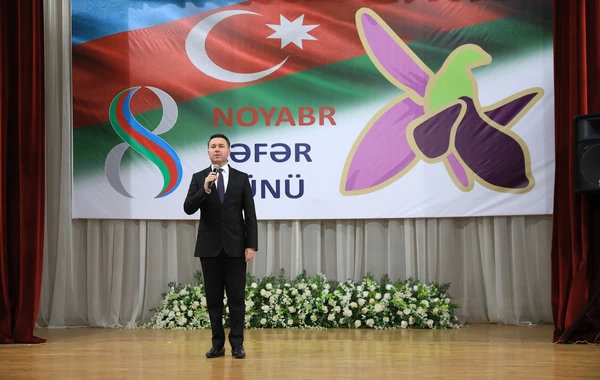 Bakıda 8 Noyabr – Zəfər Günü münasibətilə tədbir keçirilib - FOTO
