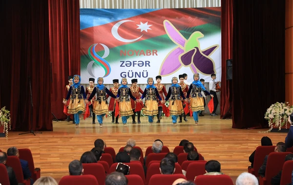 Bakıda 8 Noyabr – Zəfər Günü münasibətilə tədbir keçirilib - FOTO