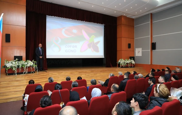Bakıda 8 Noyabr – Zəfər Günü münasibətilə tədbir keçirilib - FOTO