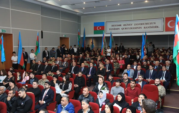 Bakıda 8 Noyabr – Zəfər Günü münasibətilə tədbir keçirilib - FOTO