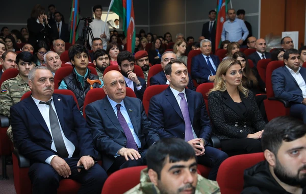 Bakıda 8 Noyabr – Zəfər Günü münasibətilə tədbir keçirilib - FOTO