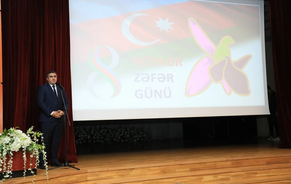 Bakıda 8 Noyabr – Zəfər Günü münasibətilə tədbir keçirilib - FOTO
