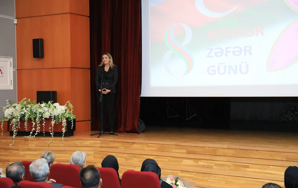 Bakıda 8 Noyabr – Zəfər Günü münasibətilə tədbir keçirilib - FOTO