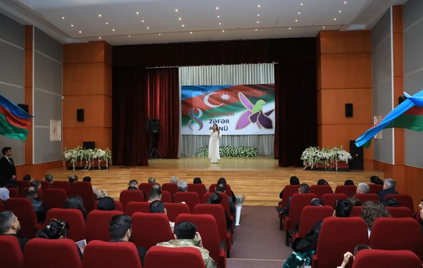 Bakıda 8 Noyabr – Zəfər Günü münasibətilə tədbir keçirilib - FOTO