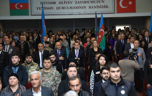 Bakıda 8 Noyabr – Zəfər Günü münasibətilə tədbir keçirilib - FOTO