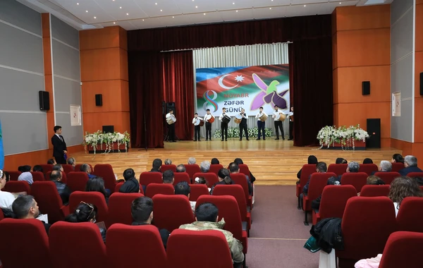 Bakıda 8 Noyabr – Zəfər Günü münasibətilə tədbir keçirilib - FOTO