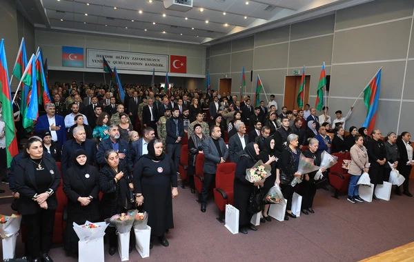 Bakıda 8 Noyabr – Zəfər Günü münasibətilə tədbir keçirilib - FOTO