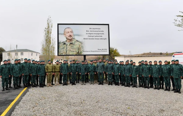 В Джебраиле введены в эксплуатацию военный госпиталь, спортивный и жилой комплексы в воинской части ГПС - ФОТО