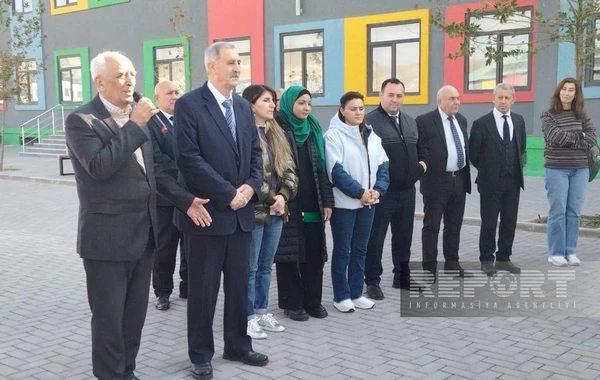Zəfər Günü ilə bağlı Ağalı kəndində ağacəkmə aksiyası keçirilib - FOTO