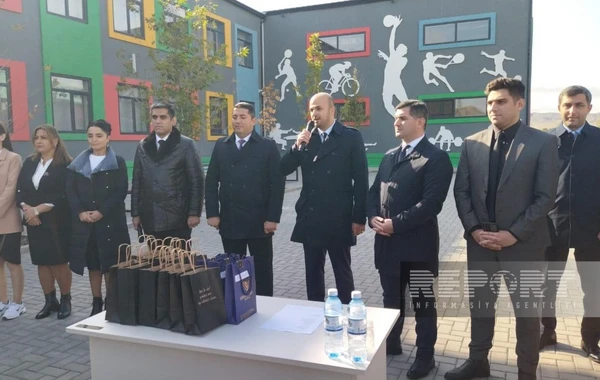 Zəfər Günü ilə bağlı Ağalı kəndində ağacəkmə aksiyası keçirilib - FOTO