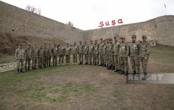 Şuşa qəhrəmanları: "İlk dəfə buradakı döyüşlərdə kosmik peyk rabitəsi tətbiq etdik" - FOTO